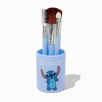 Disney Stitch Claire's Exclusive Cozy Makeup Brush Set - 5 Pack