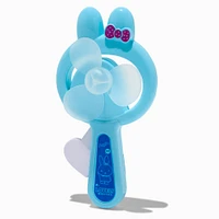 Blue Bunny Hand Crank Fan