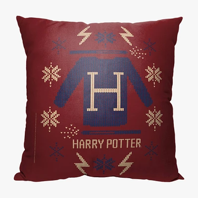 Harry Potter™ Sweater Printed Throw Pillow (ds)