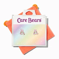 Care Bears™ Sterling Silver Enamel Cheer Bear Stud Earrings