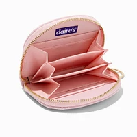 Heart Quilted Pink Wallet