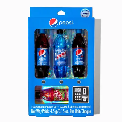 Pepsi® Claire's Exclusive Flavored Lip Balm Set - 4 Pack