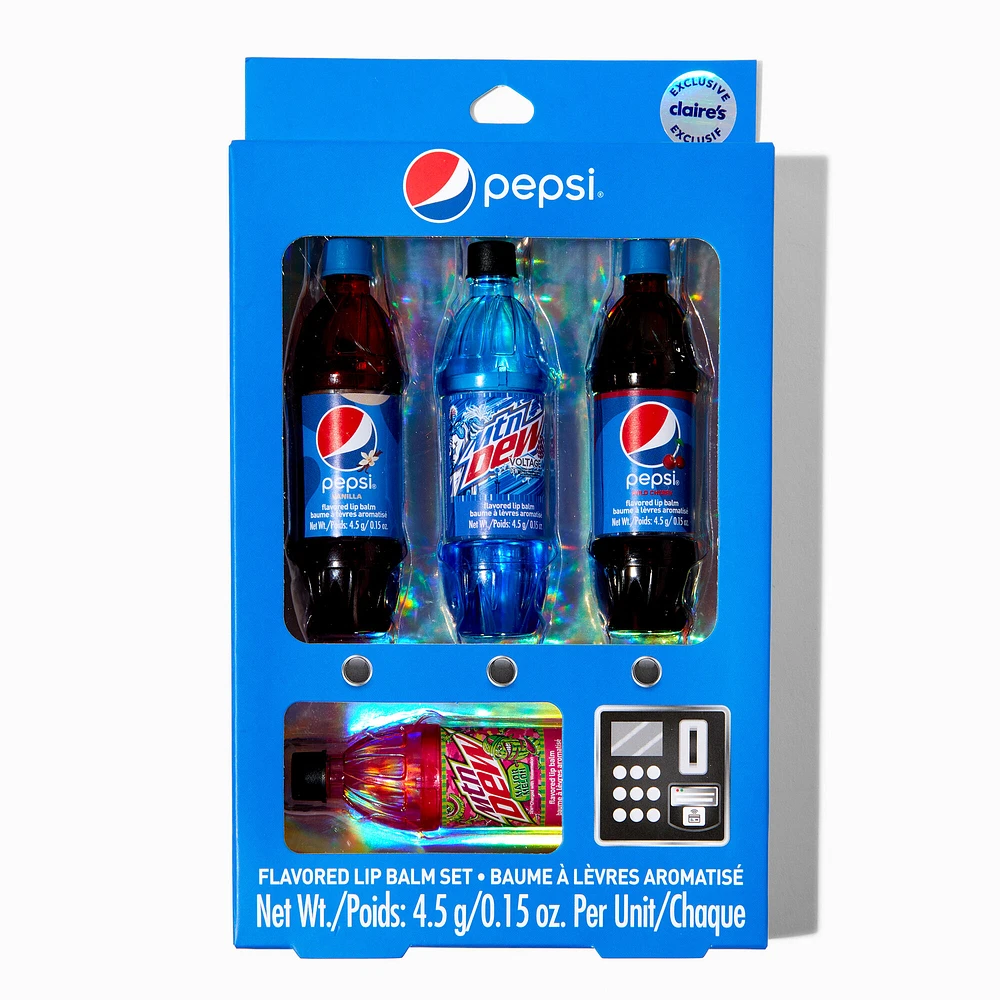 Pepsi® Claire's Exclusive Flavored Lip Balm Set