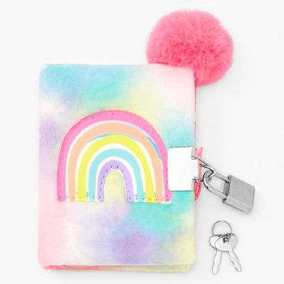 Claire's Club Pastel Rainbow Diary