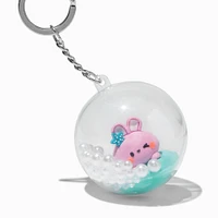 Shaker Bunny Keychain