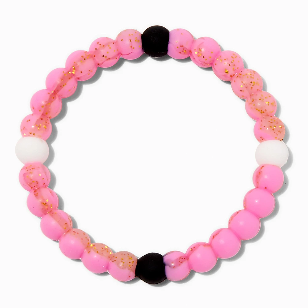 Pink Bubble Fortune Stretch Bracelet