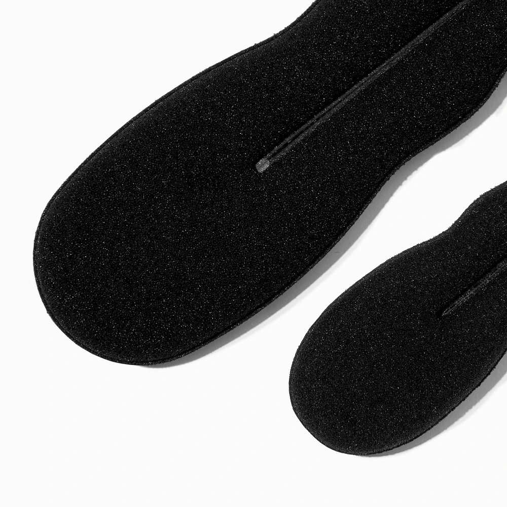 Black Bun Hair Rollers - 2 Pack