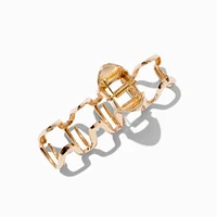 Gold-tone Metal Squiggle Hair Claw