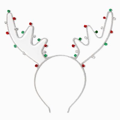 Christmas Reindeer Bell Antlers Headband