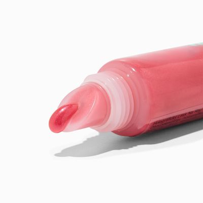 Holographic Mauve Glossy Lip Gloss Tube