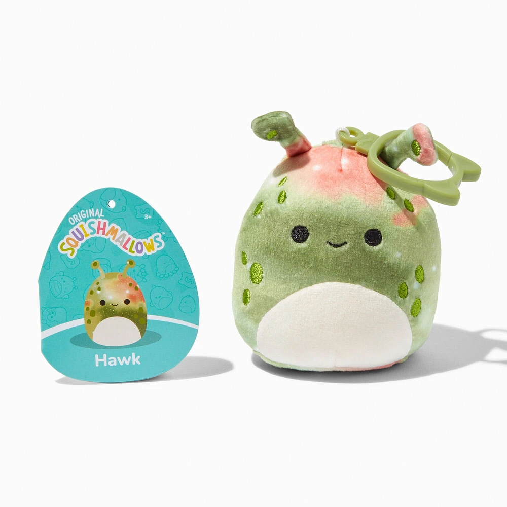 Squishmallows™ 3.5" Hawk Plush Bag Clip
