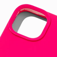 Hot Pink Silicone Phone Case - Fits iPhone® 13/14/15