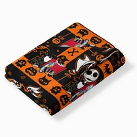 The Nightmare Before Christmas™ Striped Nightmare Silk Touch Throw Blanket