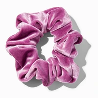 Orchid Purple Medium Velvet Hair Scrunchie