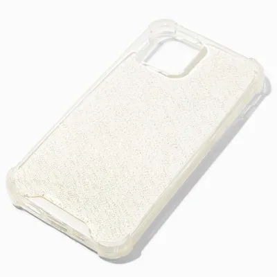 Clear Glitter Protective Phone Case - Fits iPhone® 12/12 Pro