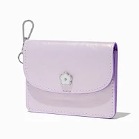 Iridescent Daisy Purple Card Case