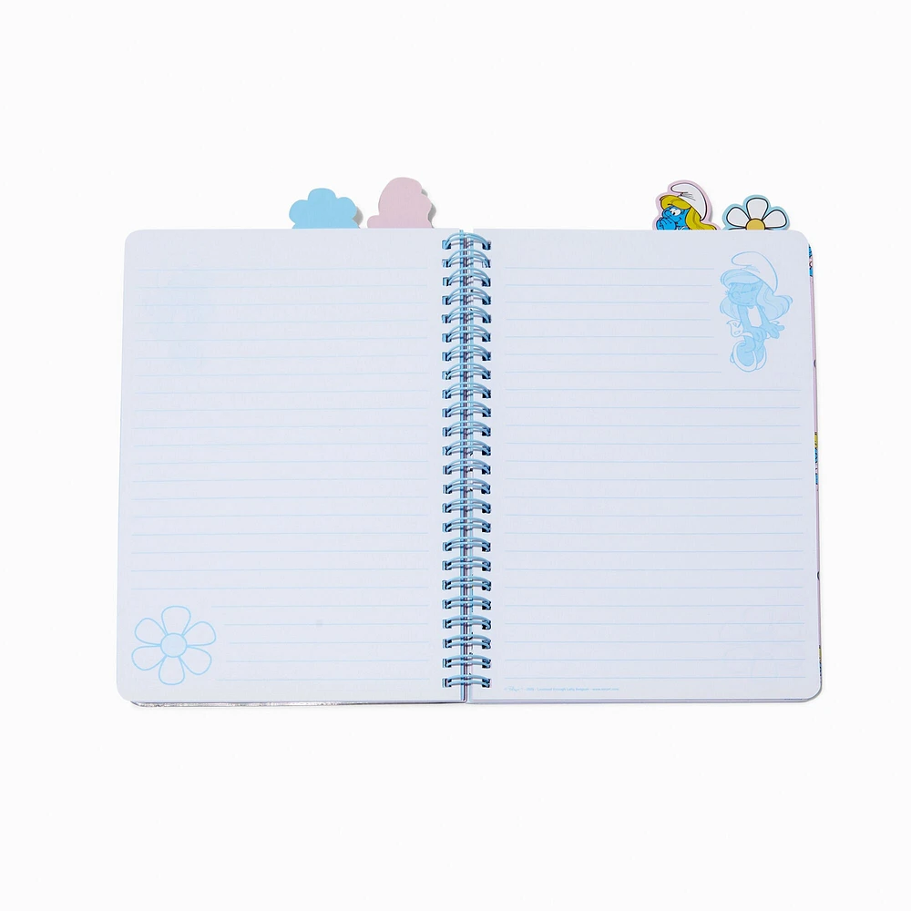 The Smurfs™ Claire's Exclusive Shaker Spiral Notebook