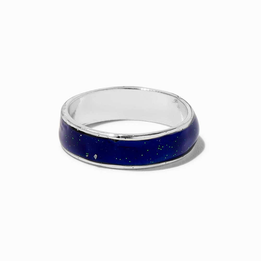 Mood Band Silver-tone Ring