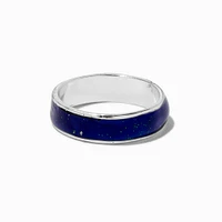 Mood Band Silver-tone Ring