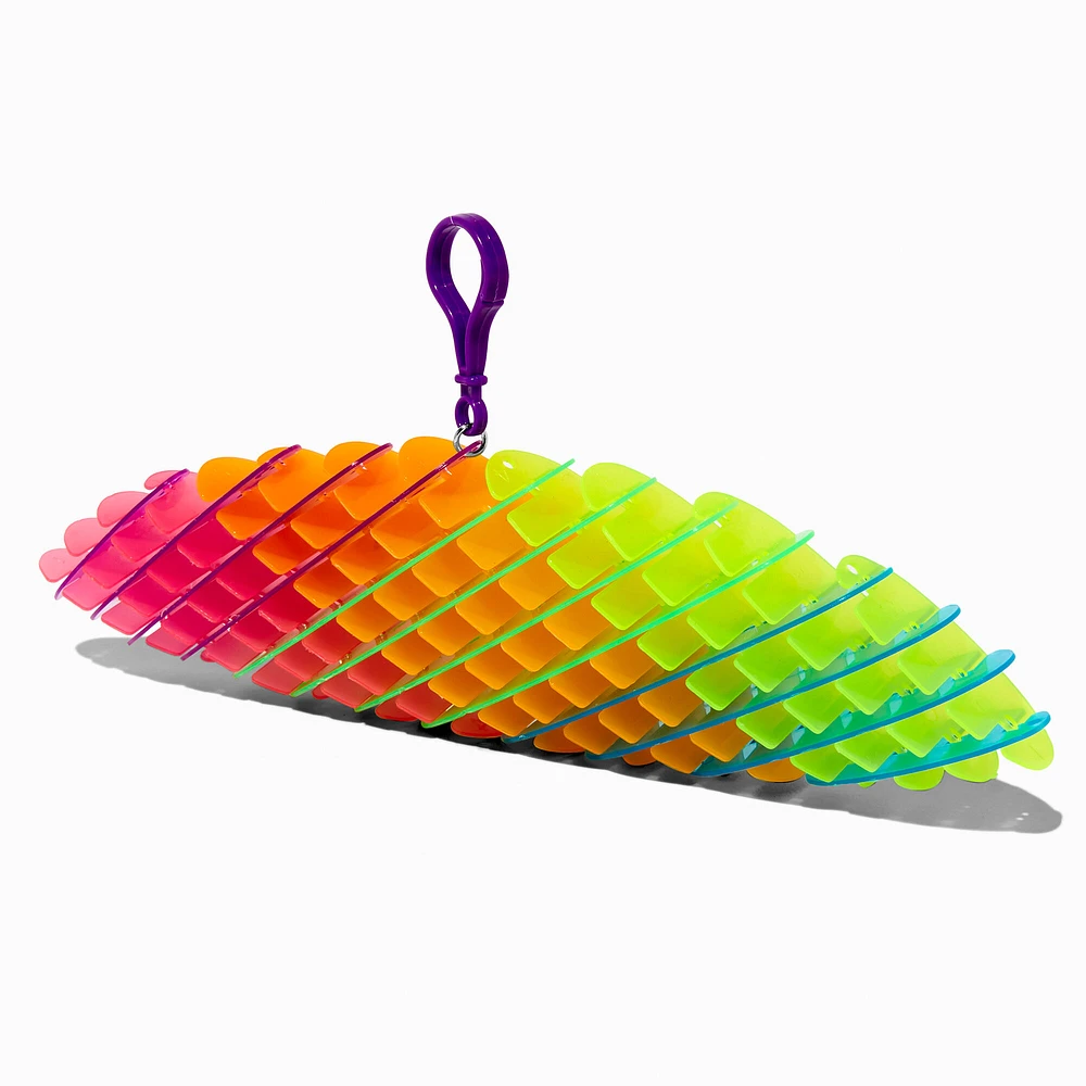 Rainbow Orbiflex Fidget Toy Keychain