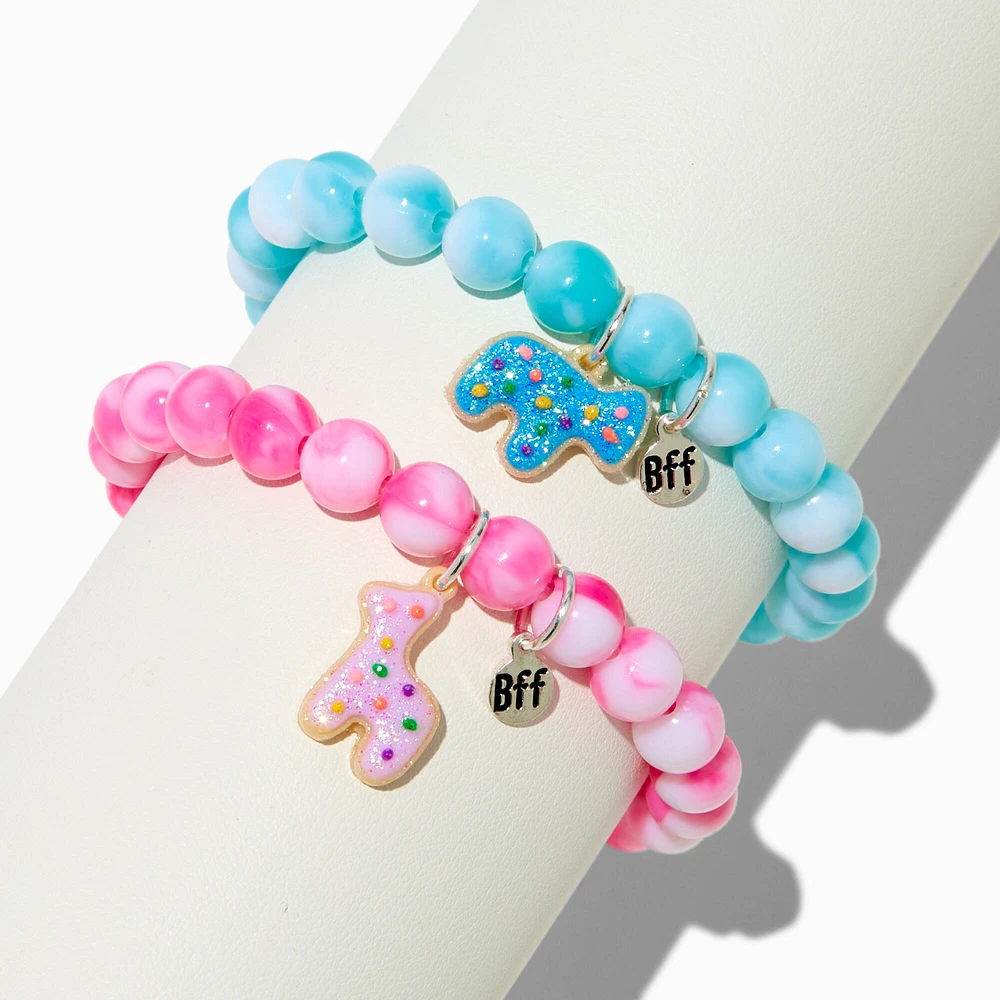 Best Friends Animal Crackers Stretch Bracelets - 2 Pack