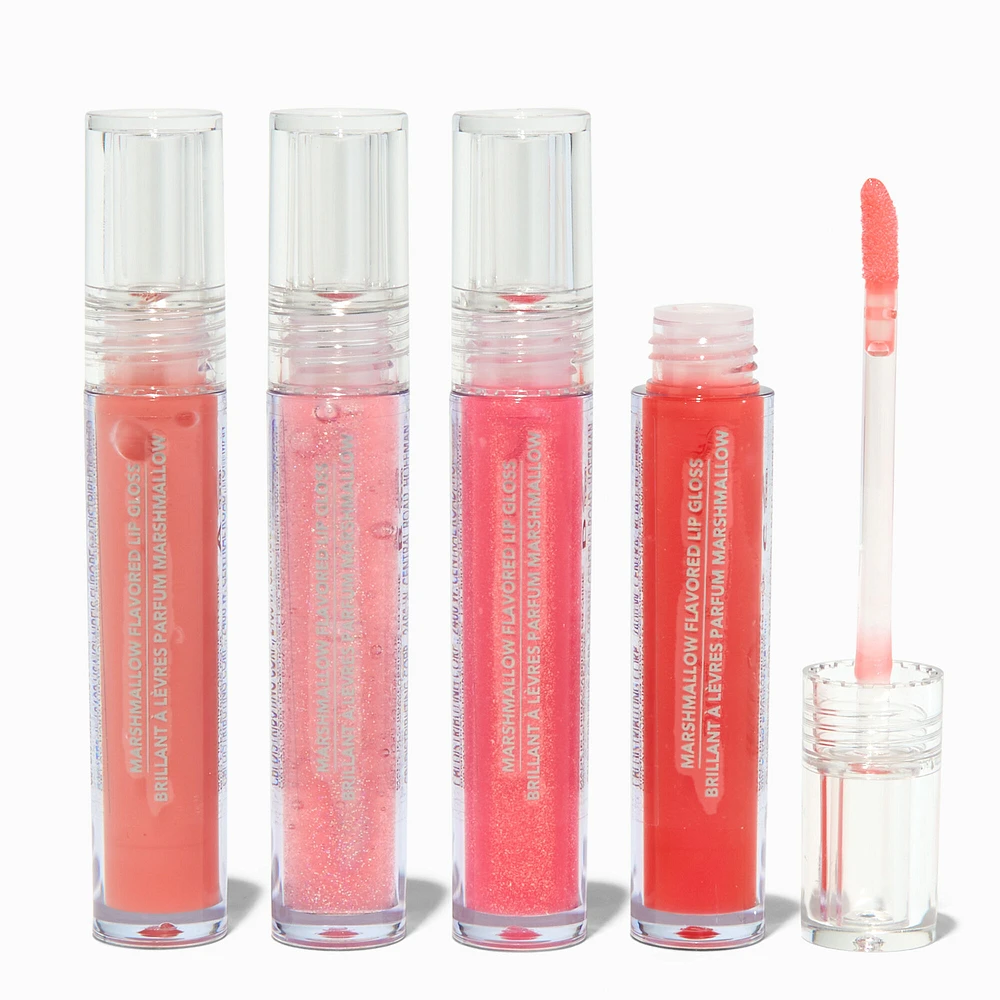 Peachy Scented Lip Gloss Set - 4 Pack