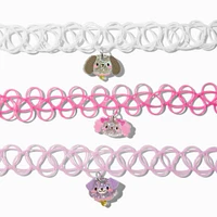 Claire's Club Dogs Choker Necklaces - 3 Pack