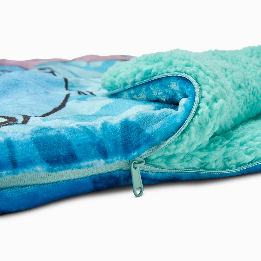 Lilo & Stitch Big Smiles Cloud With Sherpa Slumber Bag (ds)