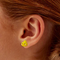 Glow in the Dark Chick Stud Earrings