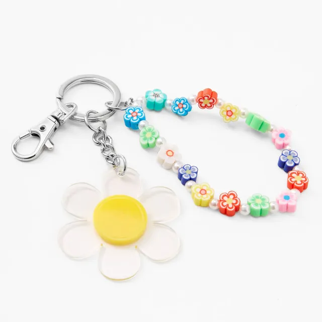 Glitter Bear Charms Keychain