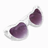 Translucent Heart Cat Eye Sunglasses