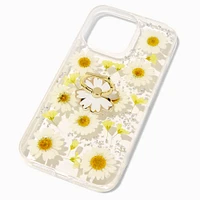 Daisy Ring Holder Protective Phone Case - Fits iPhone 14 Pro Max