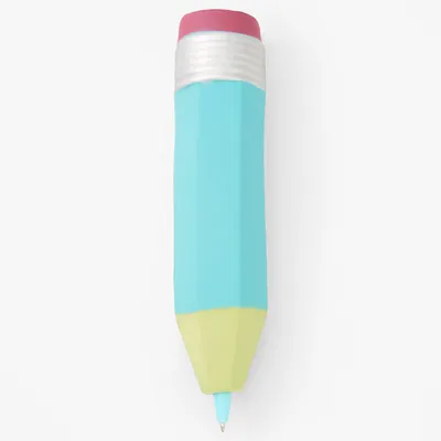 Squishy Pencil Squish Pen - Blue