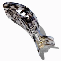 Gray Tortoiseshell Yoga Hair Claw