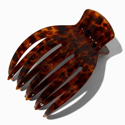 Extra Large Finger Hair Claw - Tortoiseshell
