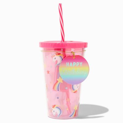 Claire's Club Happy Birthday Tumbler Makeup Set