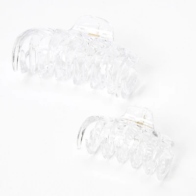 Clear Spike Hair Claws - 2 Pack