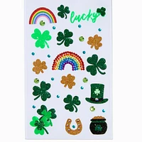 St. Patrick's Day Lucky Icons Body Stickers