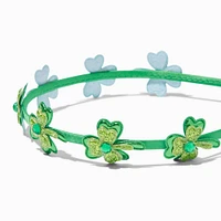 St. Patrick's Day Gemstone Shamrocks Headband