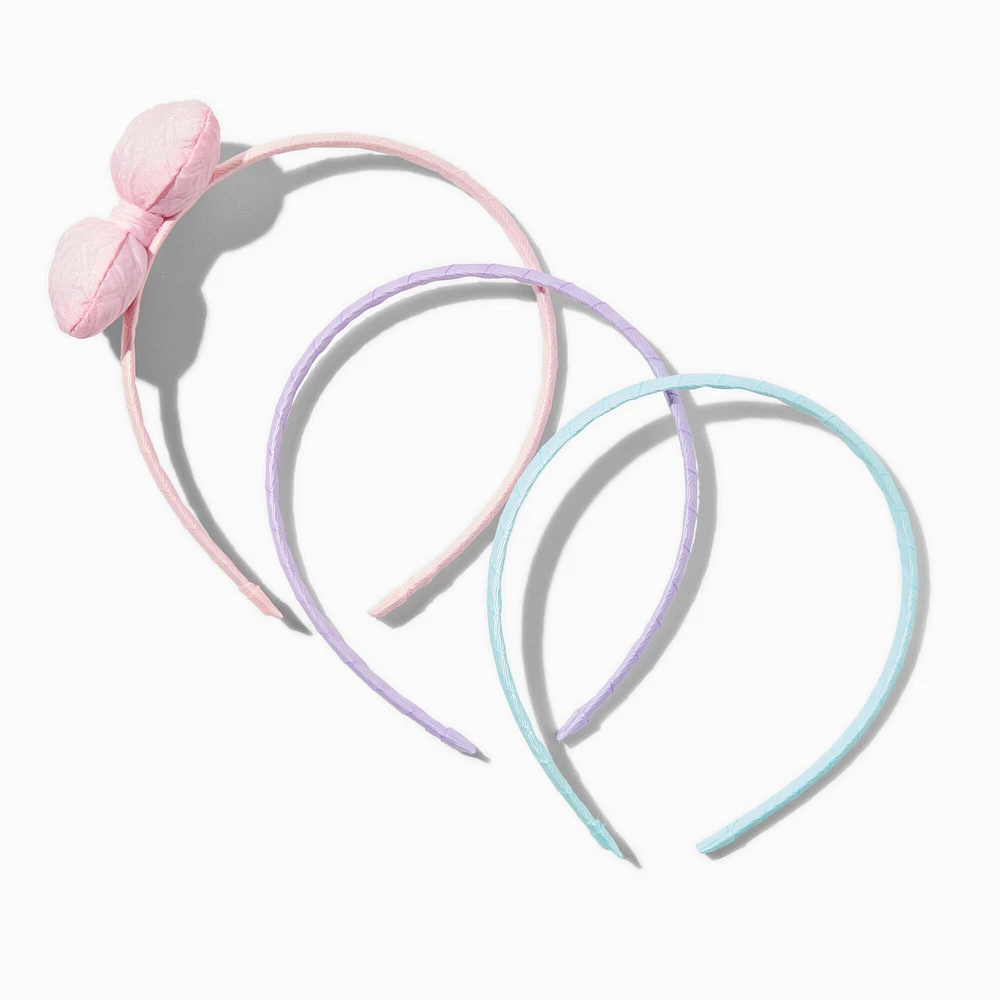 Claire's Club Bow Headbands - 3 Pack