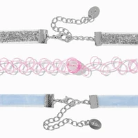 Claire's Club Starry Tattoo Choker Necklaces - 3 Pack