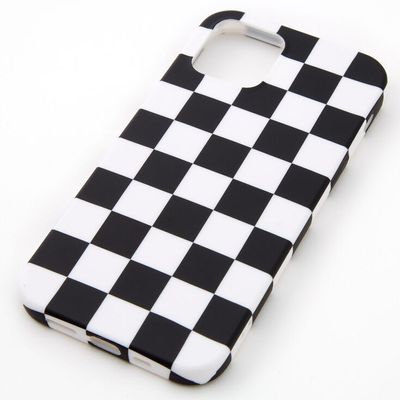 Black & White Checkered Phone Case