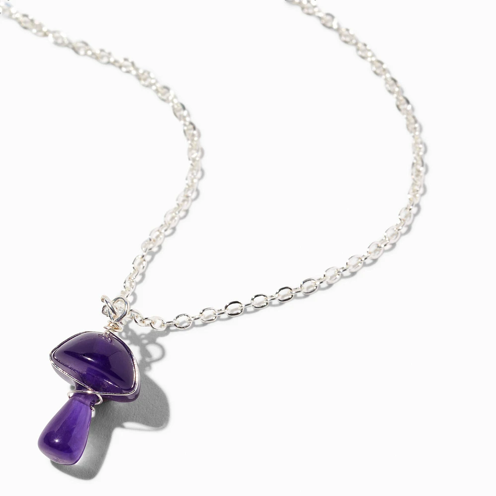 Mushroom Pendant Necklace