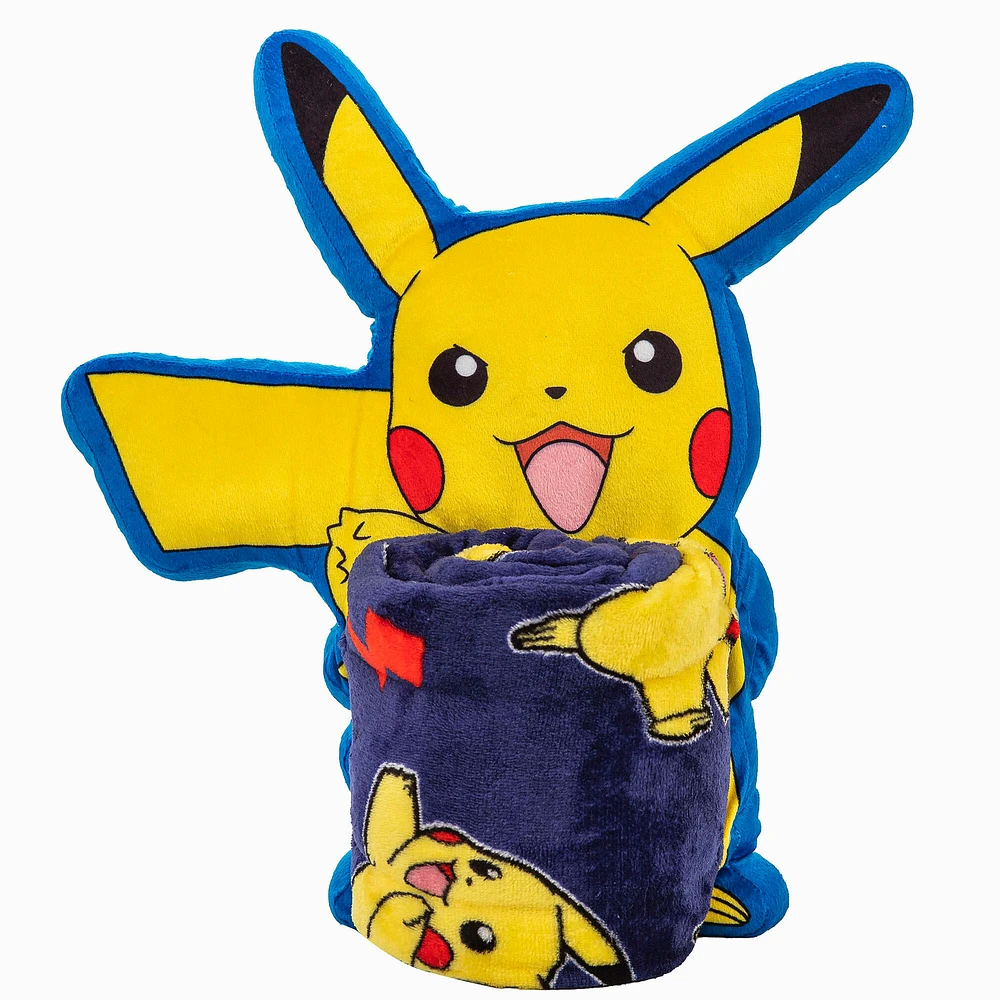 Pokémon™ Pikachu Hugger Pillow & Silk Touch Throw Set