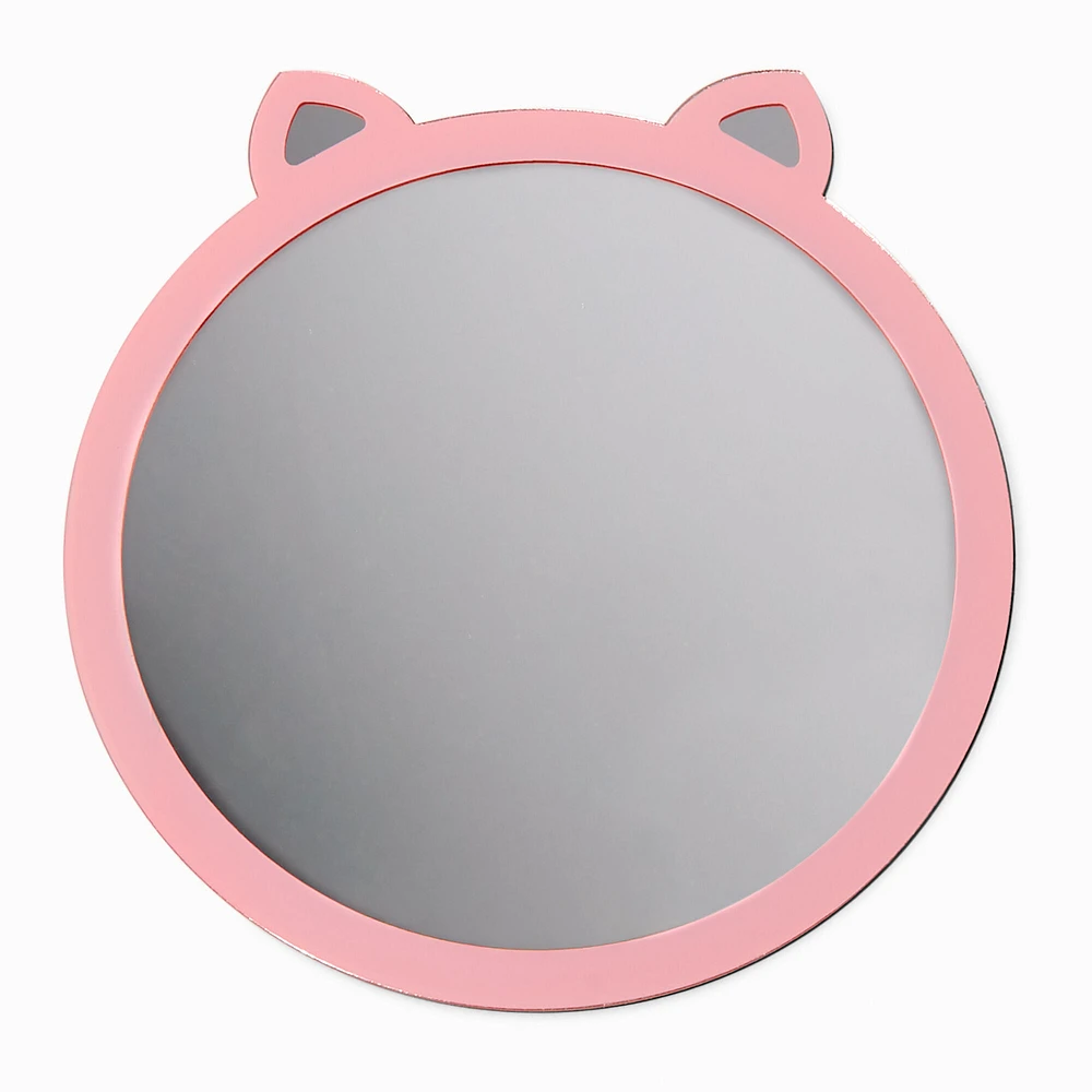 Pink Cat Magnetic Mirror