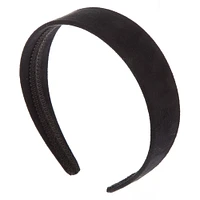 Black Wide Suede Headband
