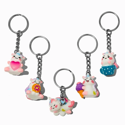 Best Friends Unicorn Keychains - 5 Pack