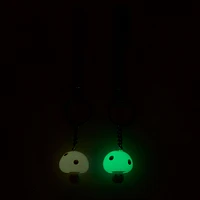 Mushroom Glow In the Dark Best Friends Wristlet Keychains - 2 Pack