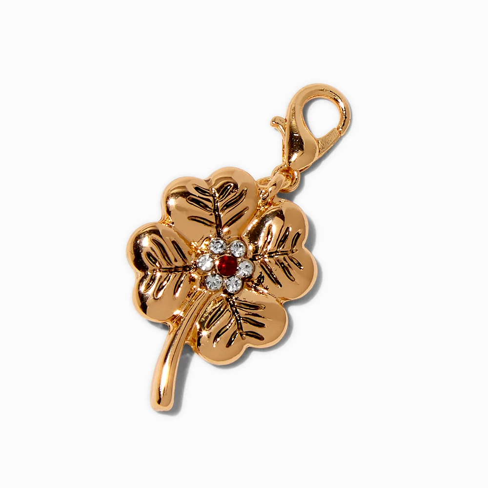 T H E M E x Claire's Gold-tone Four-Leaf Clover Charm