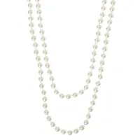 Pearl Long Necklace - Ivory